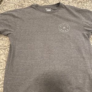 Billabong gray short sleeve T-shirt, size M